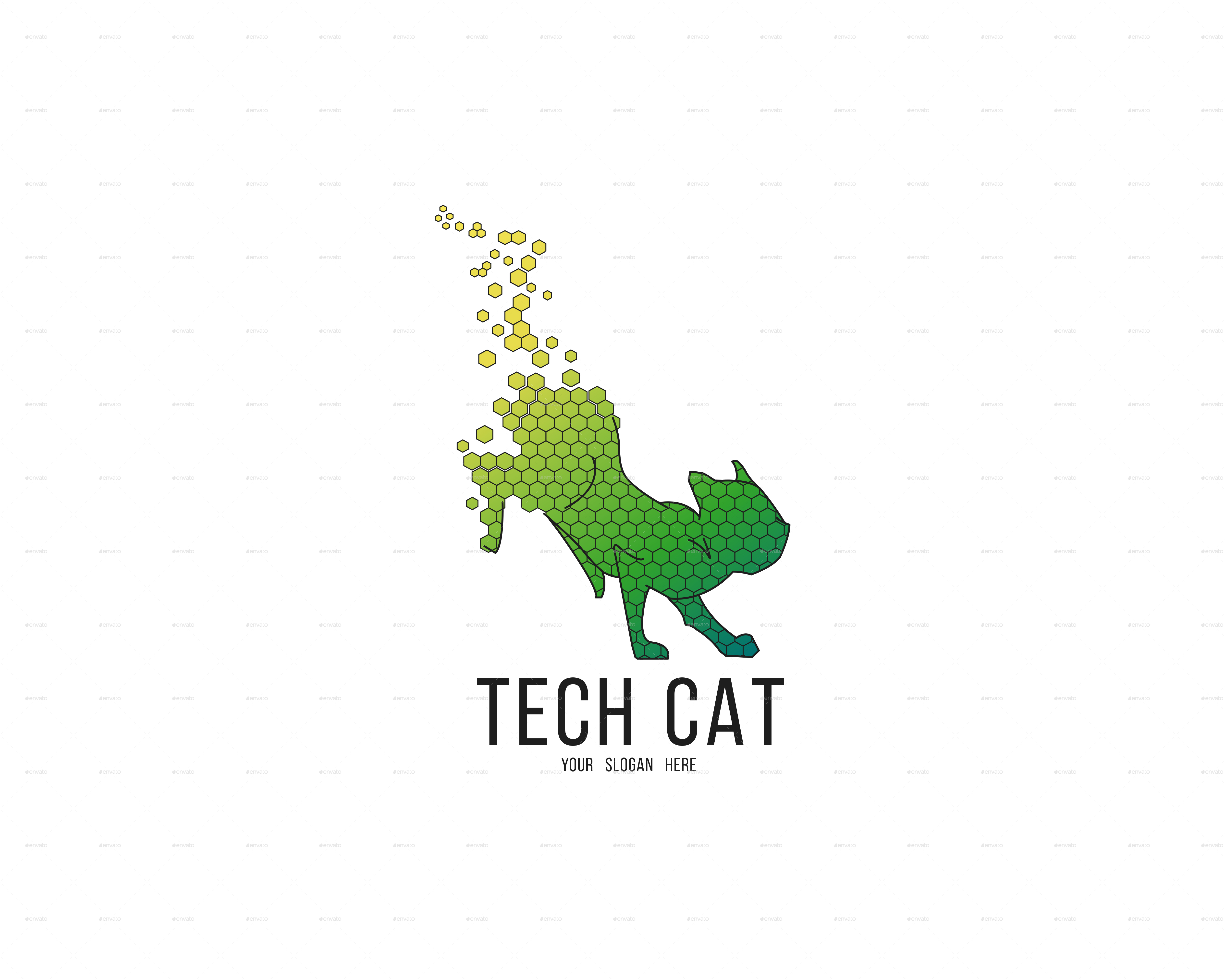 TechCat Logo by PuzzlePanda GraphicRiver